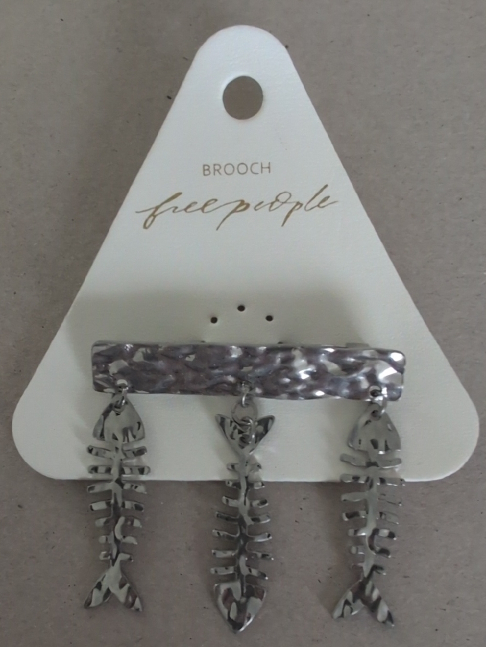 NWT Free People Fish Brooch